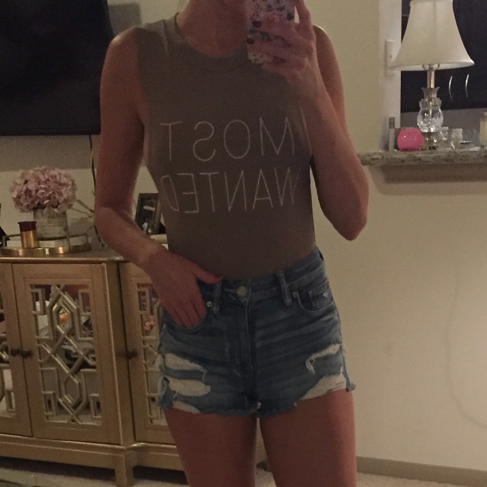 “Most Wanted” bodysuit